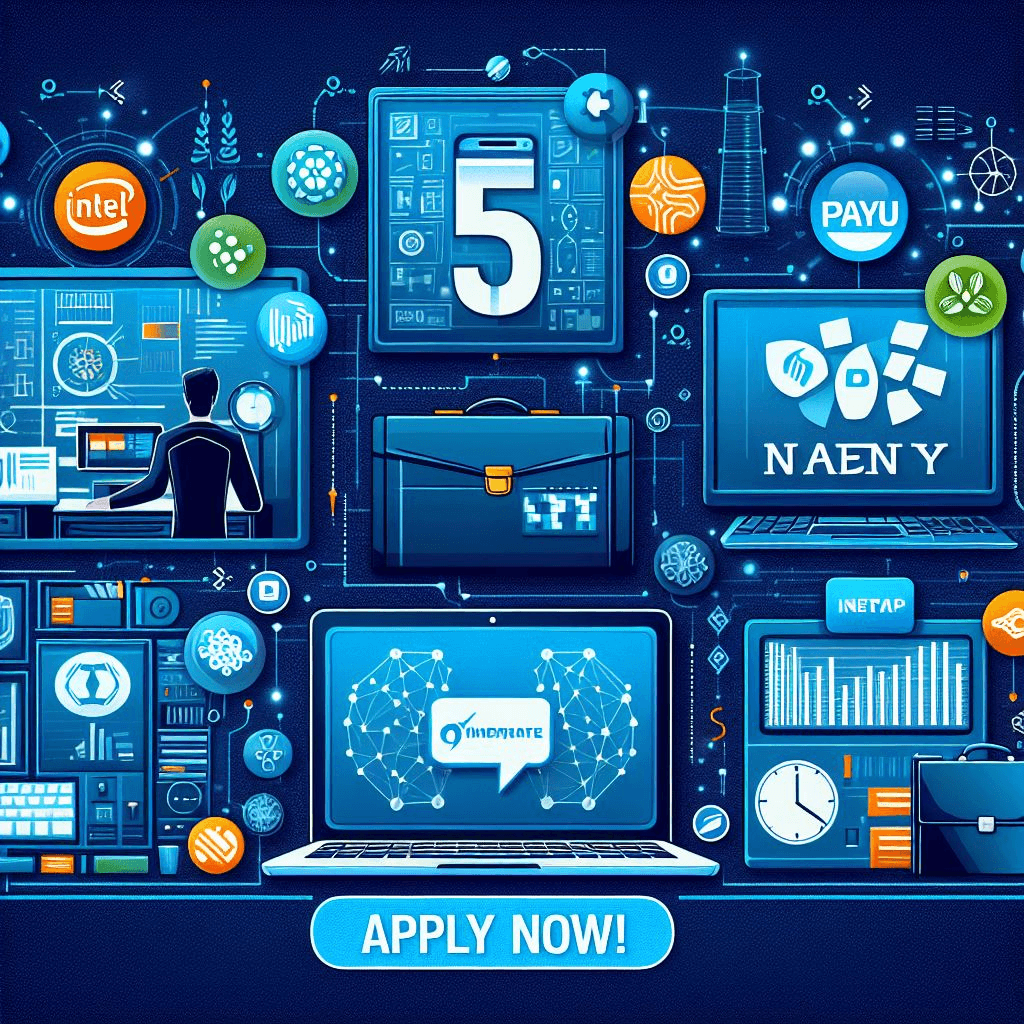 Top 5 Tech Internship/Fresher Jobs Available This Week